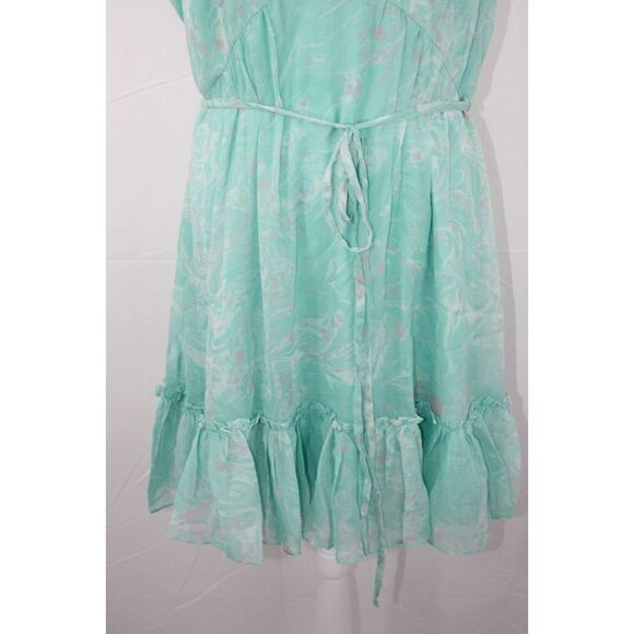 French Connection Endra Crinkle Mini Dress - Picture 3 of 12